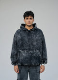 Vintage Charcoal Stone-Wash Hoodie