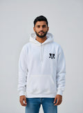 Classic Crest White Hoodie