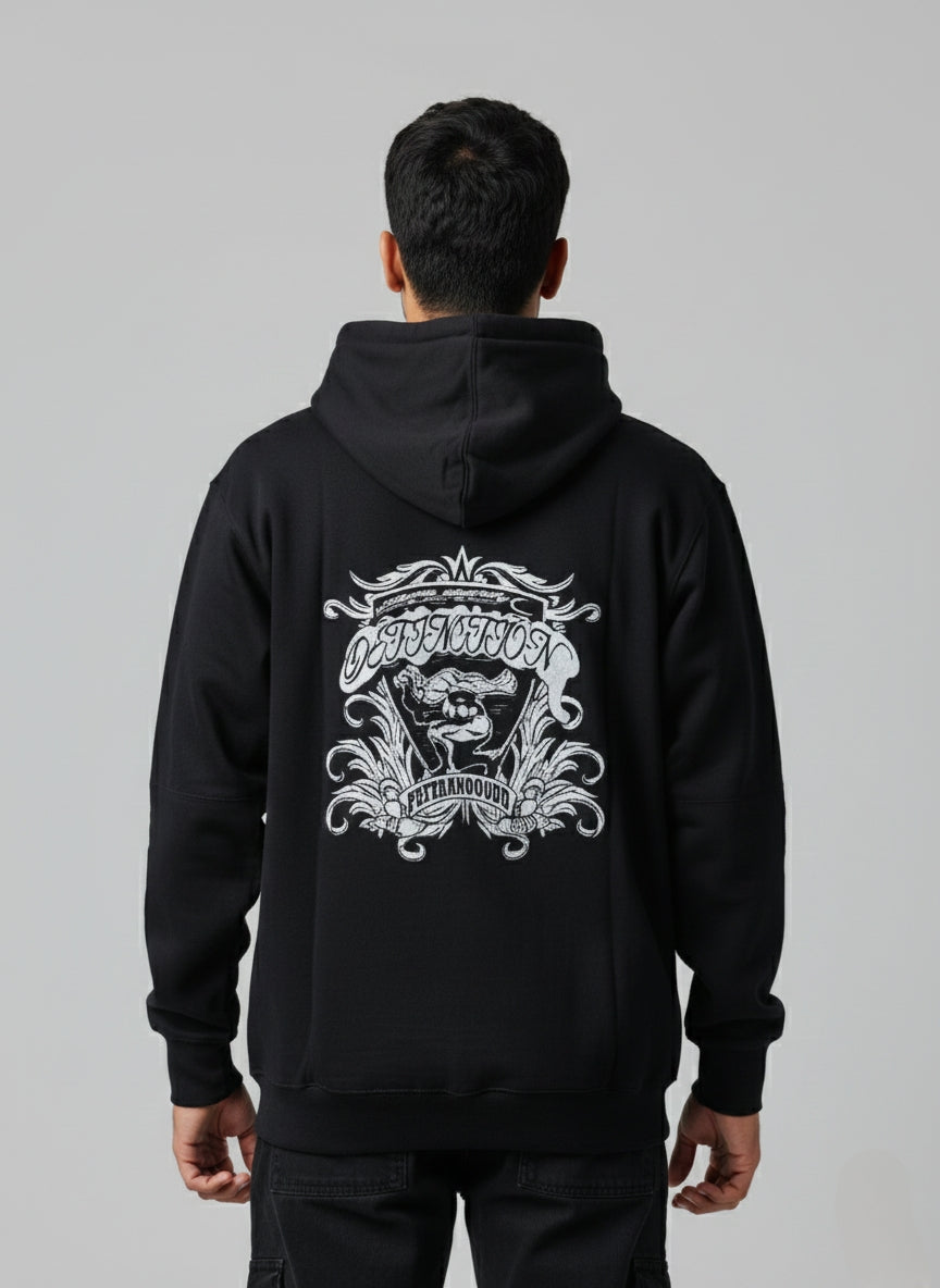 Midnight Stealth Streetwear Hoodie