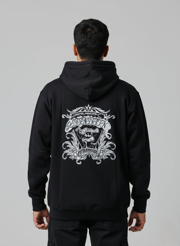 Midnight Stealth Streetwear Hoodie