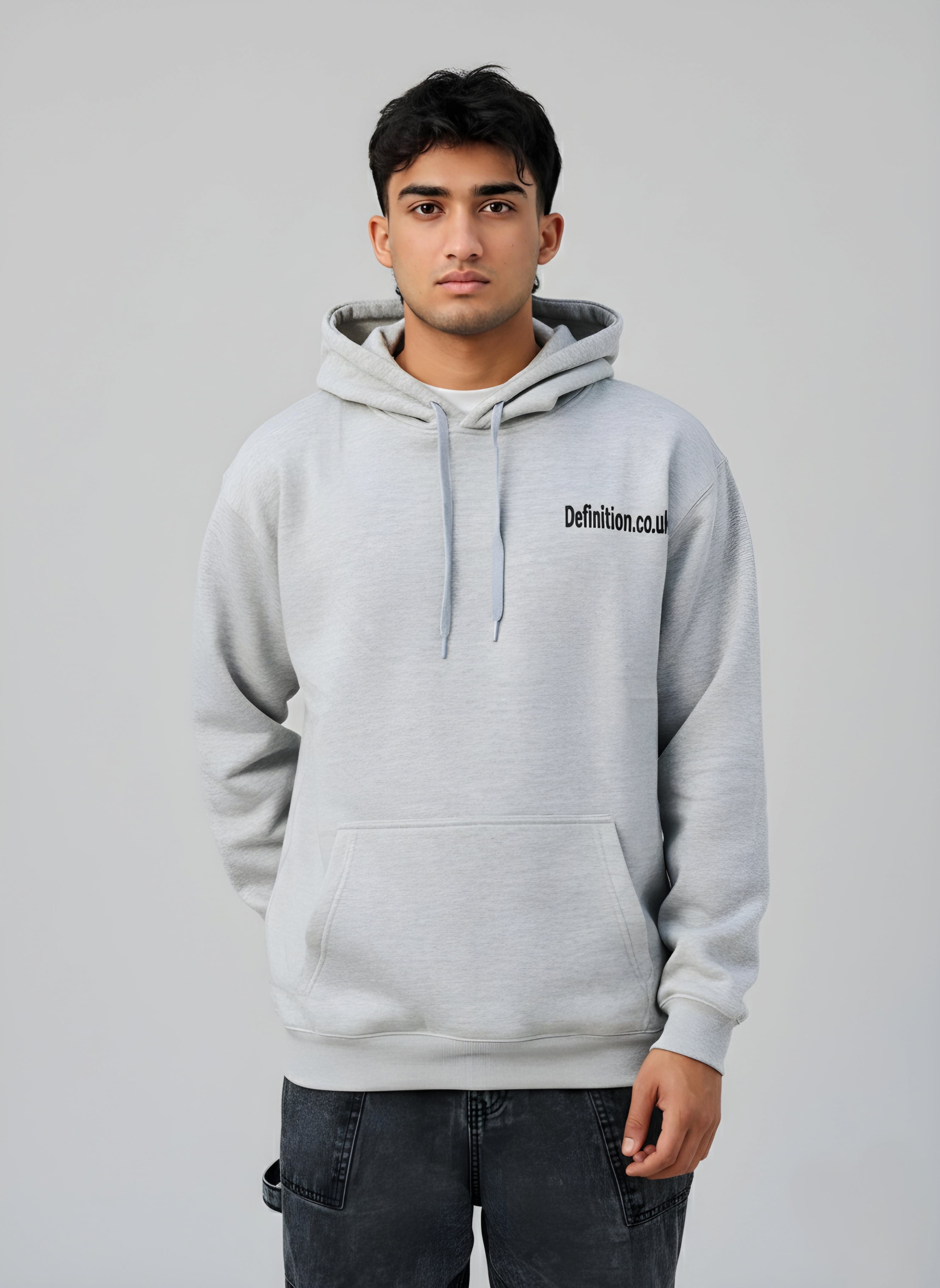 Definition Signature Marl Grey Hoodie