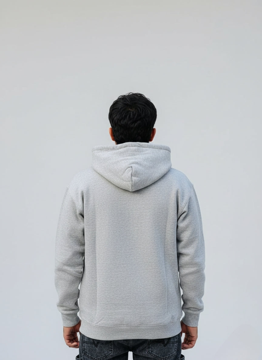 Definition Signature Marl Grey Hoodie