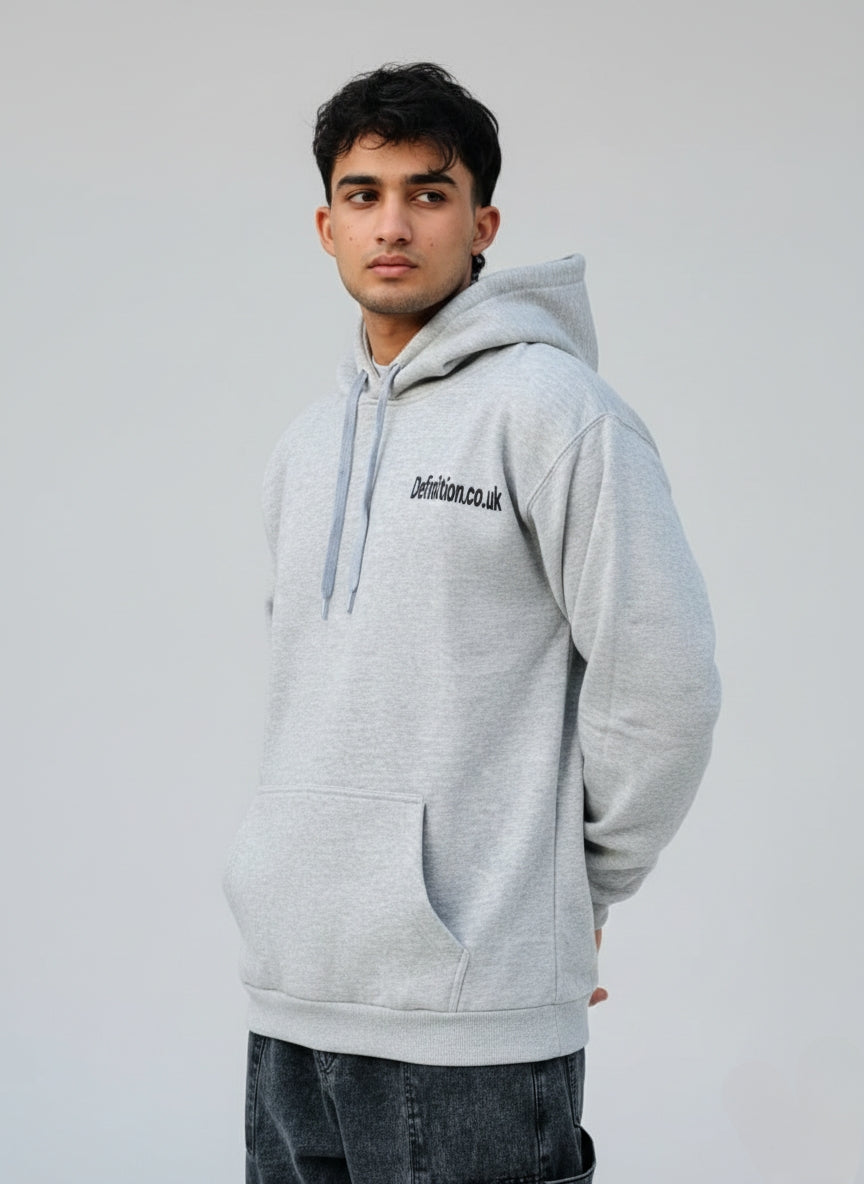 Definition Signature Marl Grey Hoodie