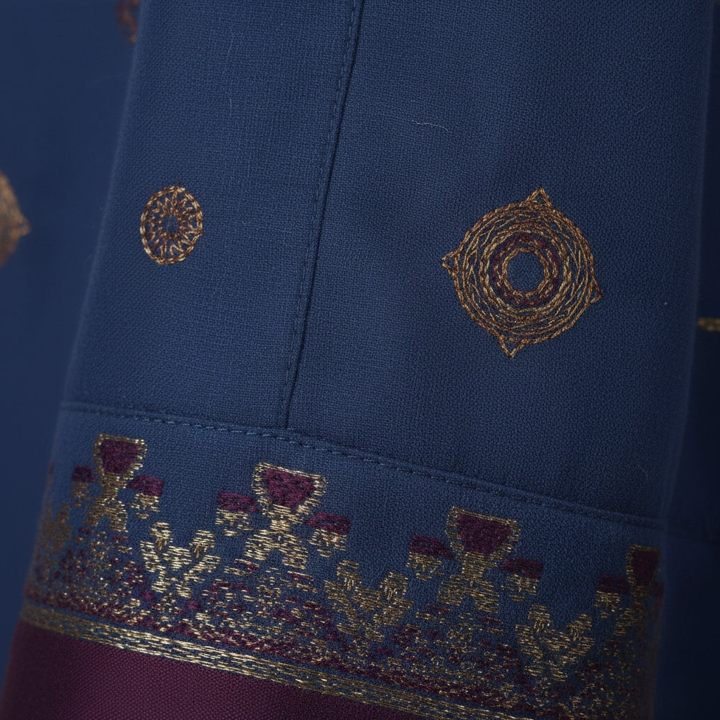 Prussian Blue Festive Ensemble