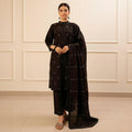 Ebony Grace Embroidered Suit