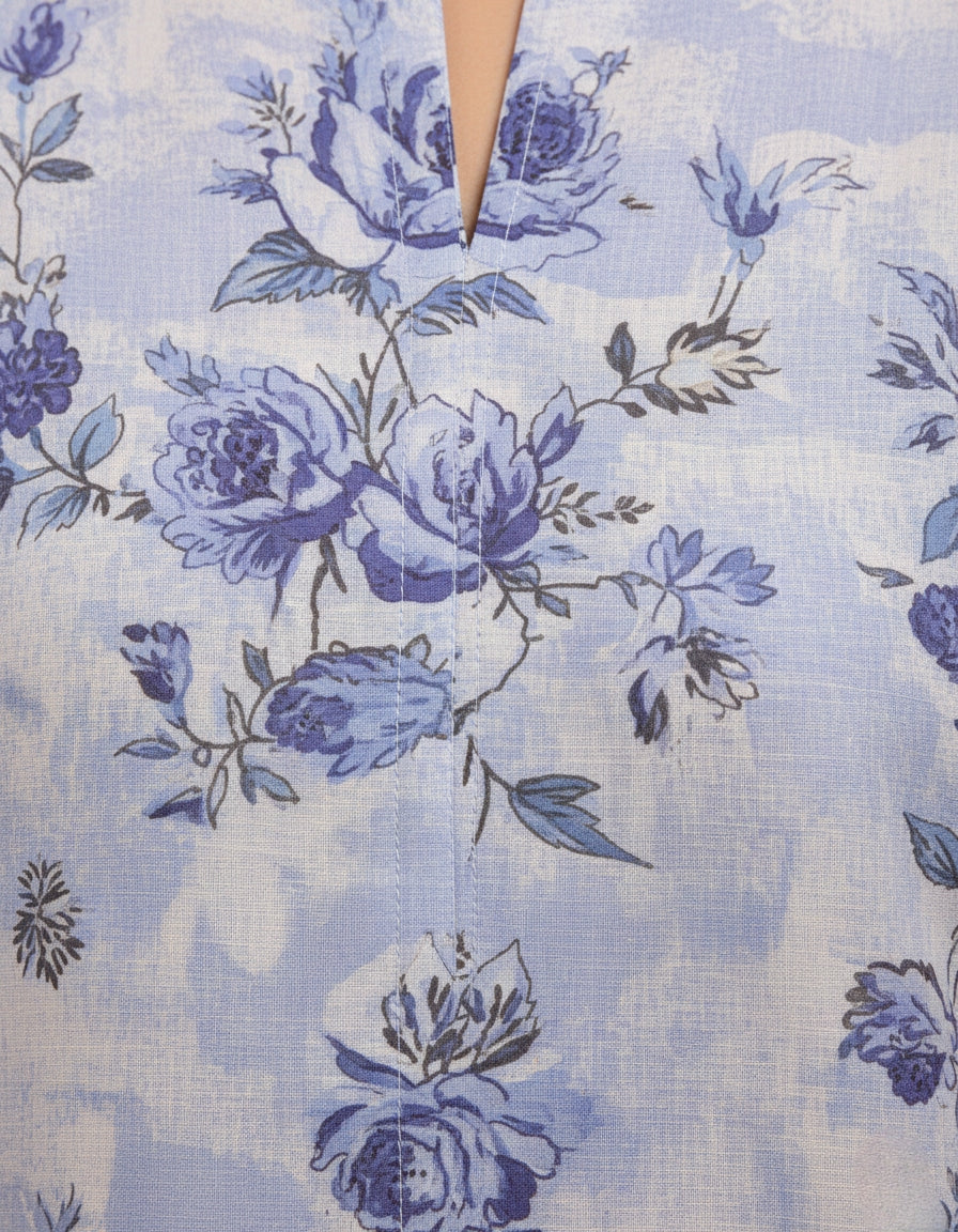 Lavender Bloom Floral Suit